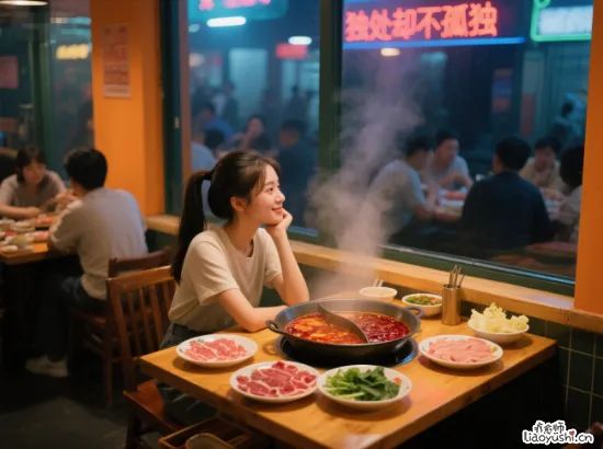 我终于学会了一个人吃火锅，生活反而变丰盛了