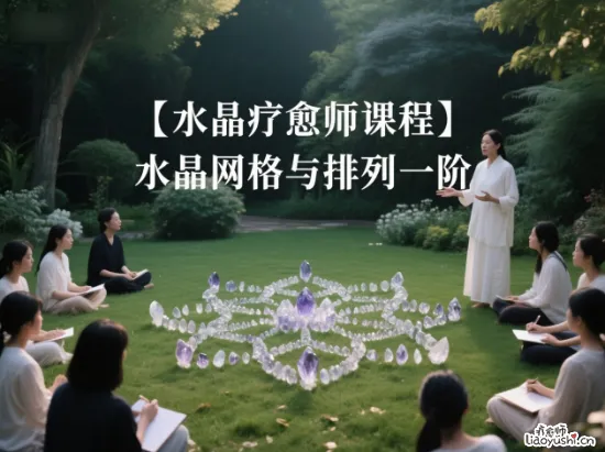 水晶网格与排列一阶【水晶疗愈师课程】