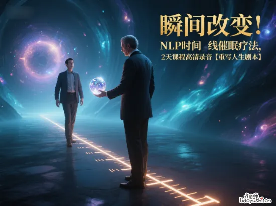 瞬间改变！NLP时间线催眠疗法，2天课程高清录音【重写人生剧本】