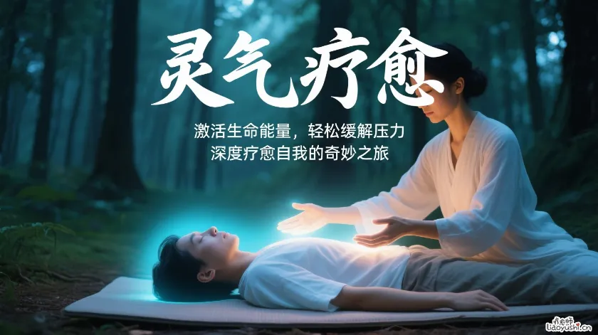 灵气疗愈：激活生命能量，轻松缓解压力 + 深度疗愈自我的奇妙之旅