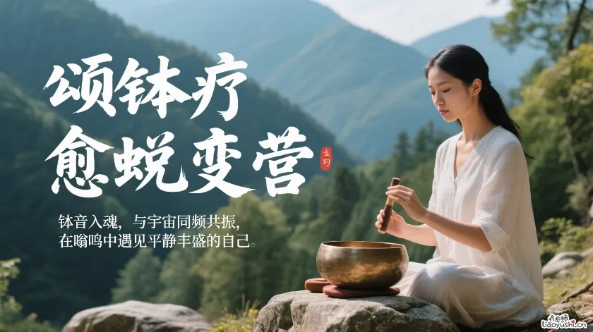颂钵疗愈蜕变营｜钵音入魂，与宇宙同频共振，在嗡鸣中遇见平静丰盛的自己