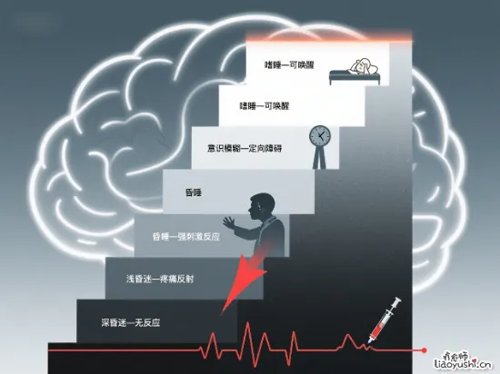 意识迷雾中的五道关卡：从嗜睡到深昏迷的生死跨越