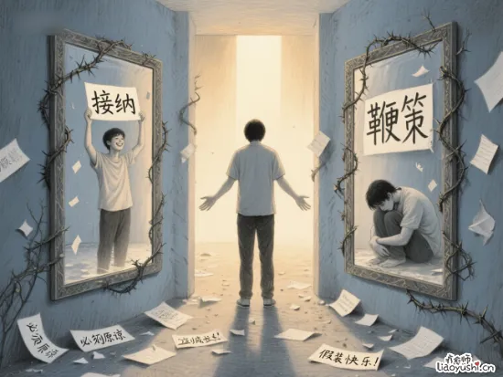 当”接纳自己”变成新枷锁：谁在逼你原谅还没愈合的伤？
