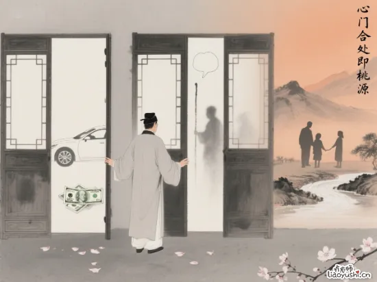 人到中年，一个很绝的心态：关好三扇门