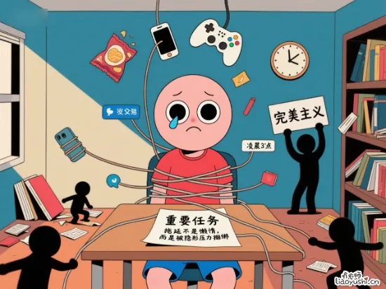 拖延症自救指南：揪出偷走时间的真凶，它根本不是懒！