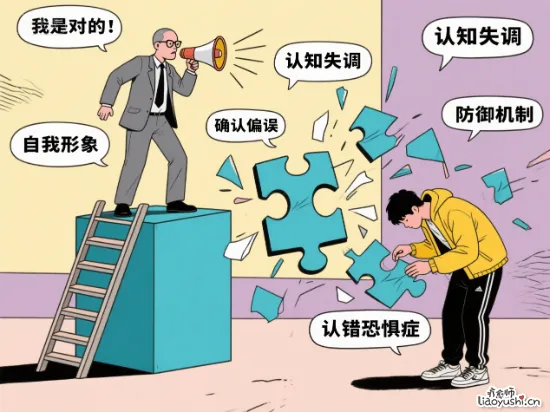 为什么我们宁可吃三天泡面也不认错？大脑的自我保护游戏太狡猾了！
