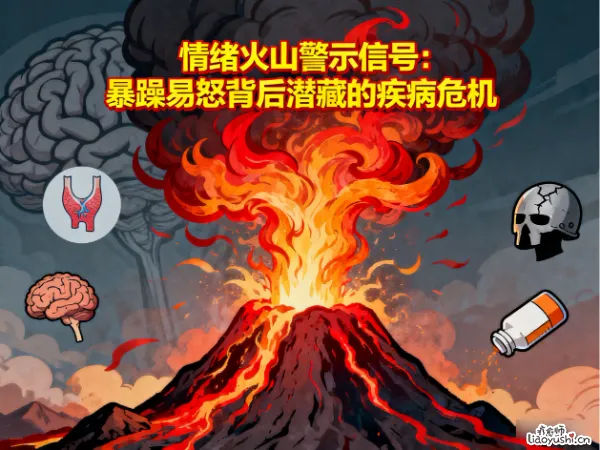 情绪火山大爆发！暴躁易怒背后暗藏这些致命疾病信号