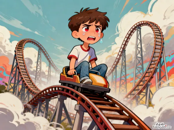 青春期情绪火山爆发：别担心，哭哭闹闹发脾气都是长大的正常信号！