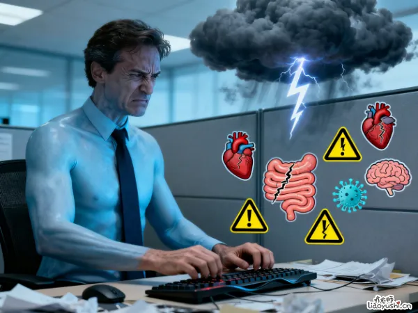 当坏心情住进身体：长期压抑如何引爆健康危机