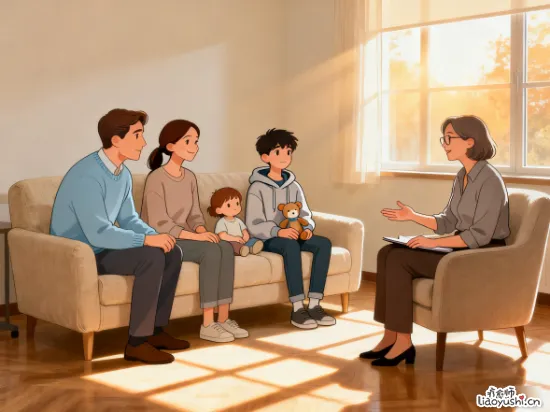 当家里有人不开心，试试让全家人一起聊聊吧