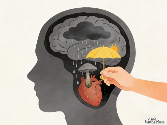 救命！我的脑袋在下雨，心情长了蘑菇！
